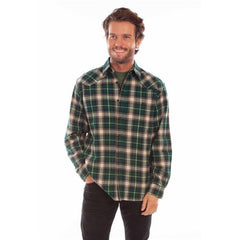 Men's Plaid Cotton Flannel