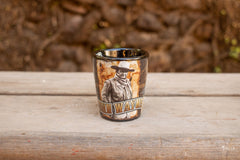 John Wayn Pistol Shot Glass 5579