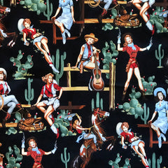 Vintage Cowgirl Bandana 4167