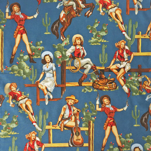 Vintage Girl Bandana 4167