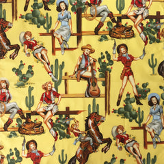 Vintage Cowgirl Bandana 4167