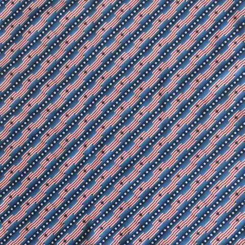 BLUE STARS & STRIPES BANDANA