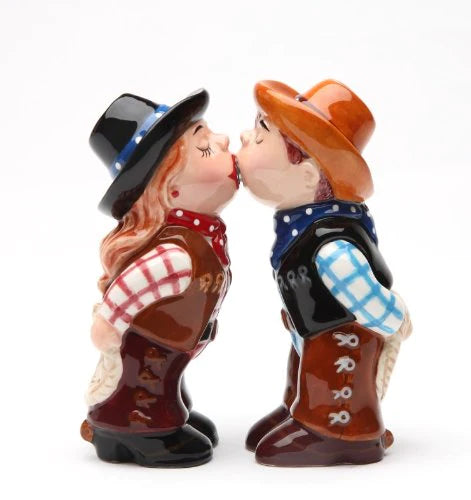 Cowboy & Cowgirl Statue 8604