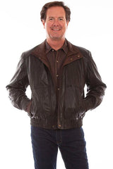 Double Collar J Jacket