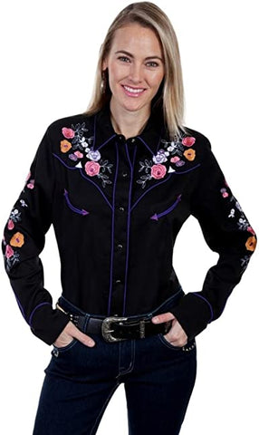 Ladies Floral Shirt