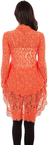 Hi/Lo Blouse Red Blouse