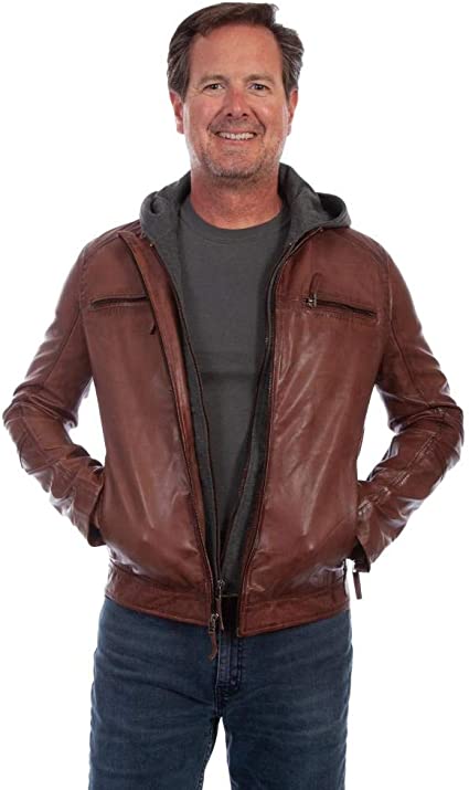 Zip Front With Hoodie Jacket