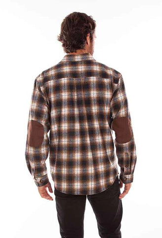 Mens Wool Blend Flannel