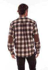Mens Wool Blend Flannel