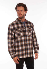 Mens Wool Blend Flannel