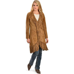 Fringe Long Coco Jacket
