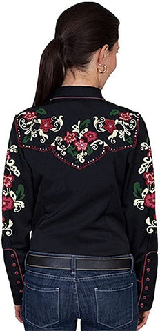 Floral With Circle Shirt