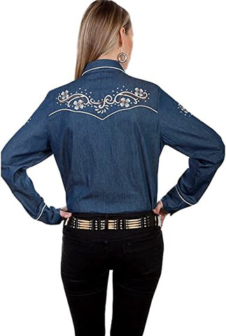 Ladies Denim Shirt