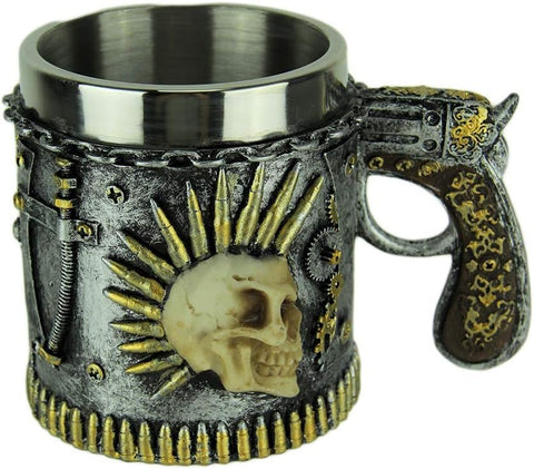STEAMPUNK SKULL MUG SG-51