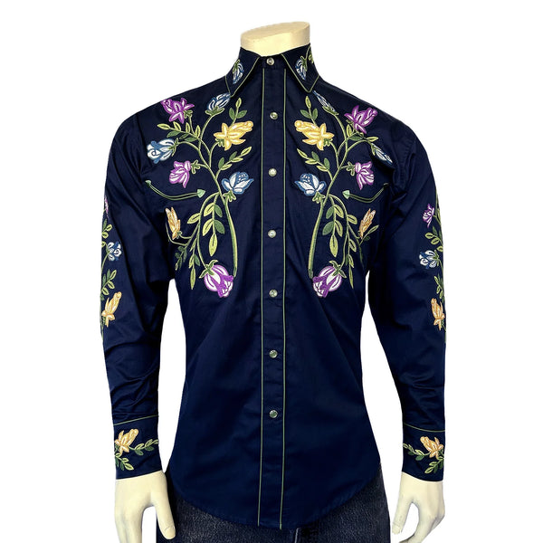 MEN VINTAGE SHIRT FLORAL 843