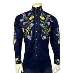 MEN VINTAGE SHIRT FLORAL 843