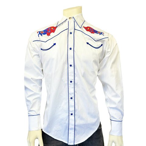 MAN'S SHIRT BISON EMBROID. 868