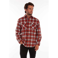 Mens Wool Blend Flannel