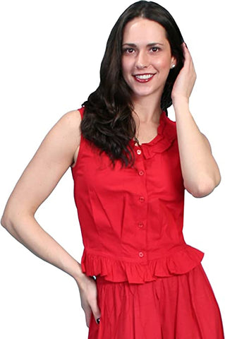 Red Tank Top Pants