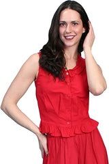 Red Tank Top Pants