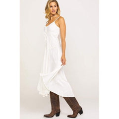 Long Ivory Dress Dress