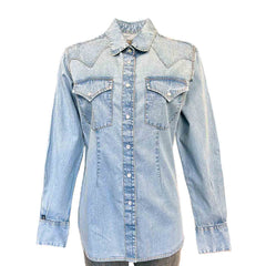 WM DENIM STONEWASH SHIRT 749