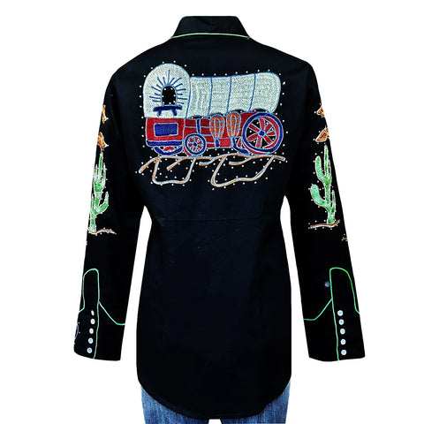 WM EMBRO. WESTERN SHIRT 755