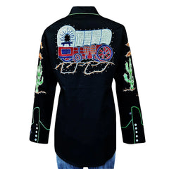 WM EMBRO. WESTERN SHIRT 755