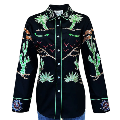 WM EMBRO. WESTERN SHIRT 755