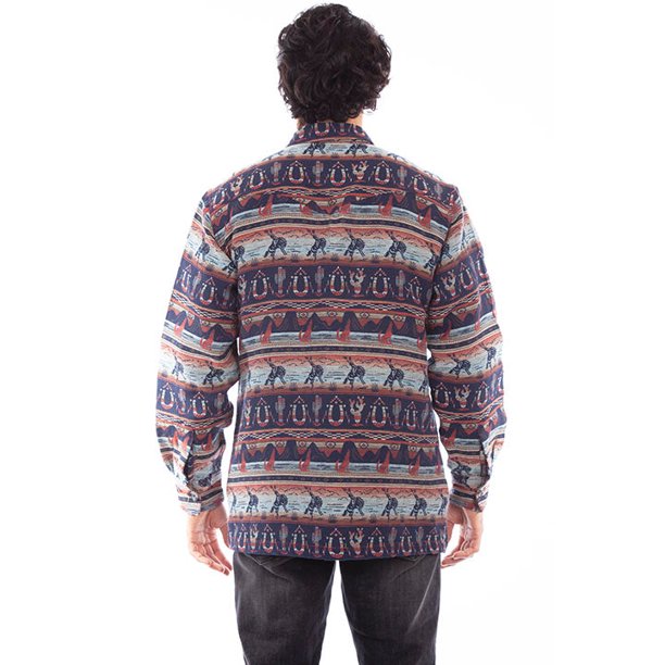 Southwest Print Shirt/Jacket