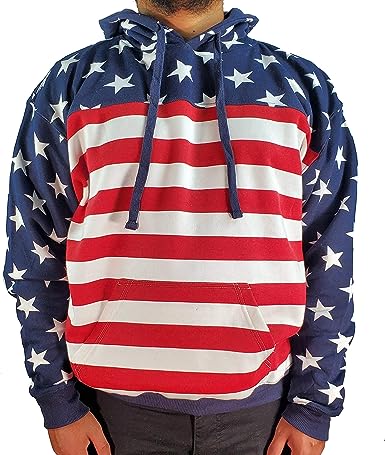 Usa Vintage Flag Zip Up Jacket