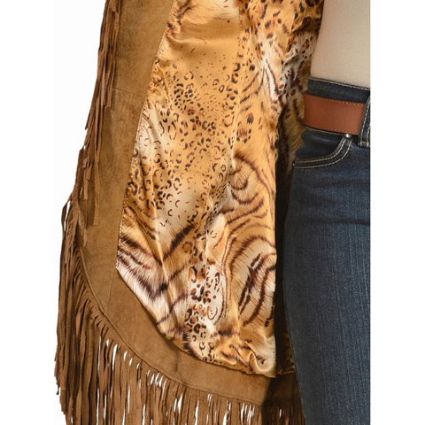 Fringe Long Coco Jacket