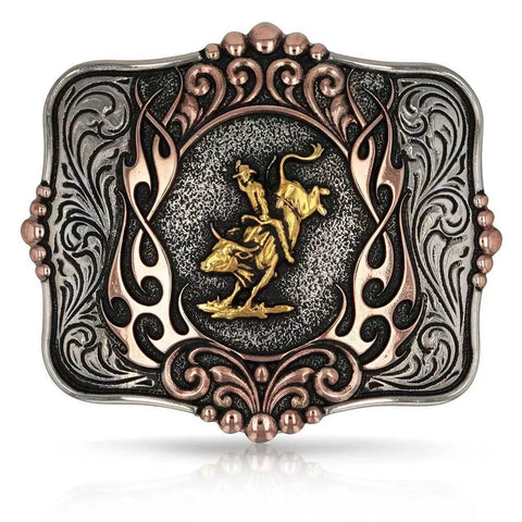 2 TONE CODE OF THE WEST BUCKLE 1038