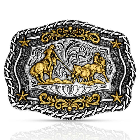 ROUNDUP TEAM ROPER BUCKLE 1061