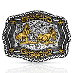 ROUNDUP TEAM ROPER BUCKLE 1061