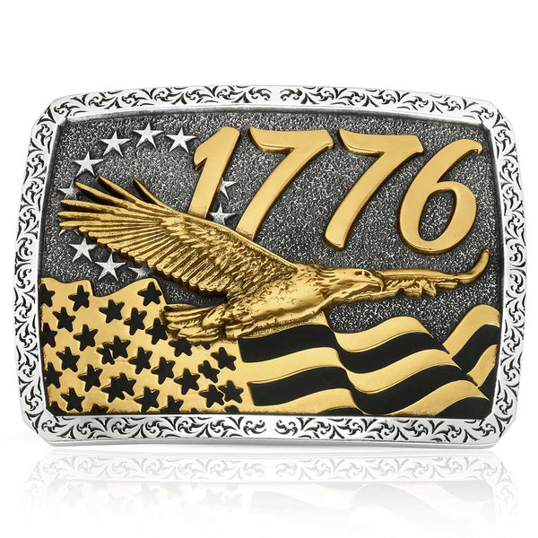 SINCE 1776 USA FLAG 1062 BUCKLE