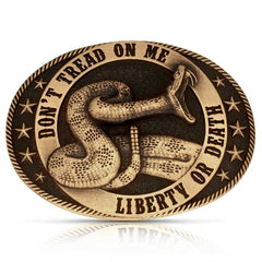 LIBERTY OR DEATH BUCKLE 1064