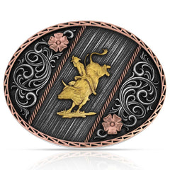TRI COLOR RODEO 1086 BUCKLE