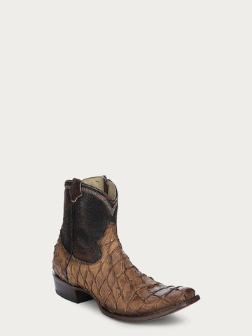 MN COGNAC FISH BOOT 0660