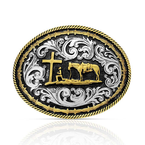 PRAYING COWBOY 543 BUCKLE