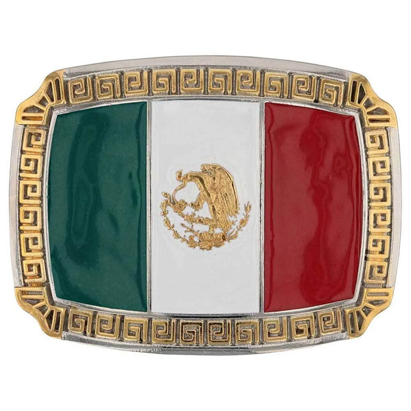 MEXICAN FLAG BELT BKL   855