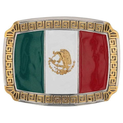 MEXICAN FLAG BELT BKL   855