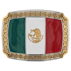 MEXICAN FLAG BELT BKL   855
