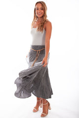 Acid Wash Skirt