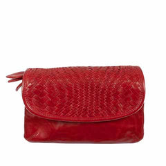 LADIES ZIP LEATHER HANDBAG 374