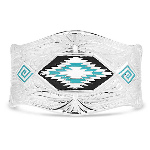 Bracelet Aztec slvr Cuff bc190