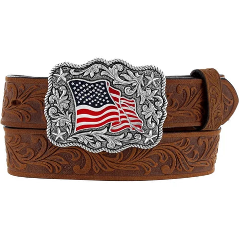 America Kids LEATHER Belt 000219