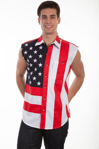 Flag Shirt Cuto Shirt