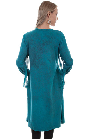 Fringe & Concho Turq Jacket