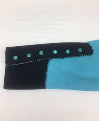 Horse Shoe Emb. Turq Shirt